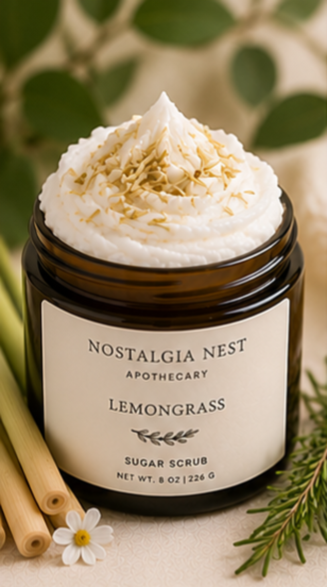 Botanical Sugar Scrubs