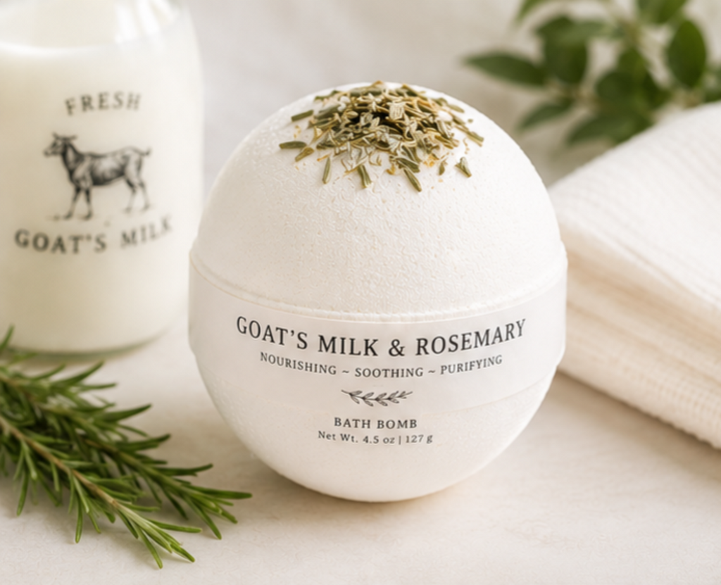 Our Goat's Milk Bath Bomb Collection ***